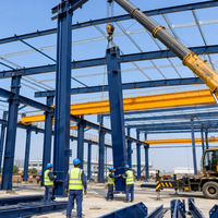 Estructura Metálica de Gran Envergadura para Almacenes Industriales, Edificio Metálico para Logística y Cadena de Suministro