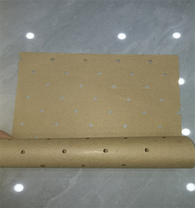 Chất Lượng Tốt Nhất 25Kg Underlay Reels Đục Brown Craft Giấy Với Lỗ Tròn - Product Image 5