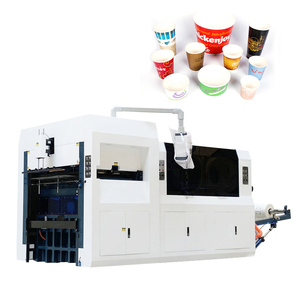 Tốc Độ Cao Tự Động Dùng Một Lần Cốc Giấy Bpx Fan Tông Cuộn Chết Cắt Dập xén Đấm Máy Cho Cốc Giấy Làm - Product Image 3