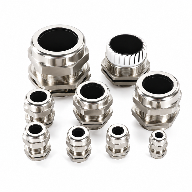 Stainless Steel Entry Cable Glands Metal Brass IP68 Waterproof Wire Gland