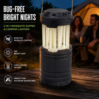 Veilleuse de camping extensible à LED d'extérieur portable avec lampe anti-moustique Tueurs de moustiques électriques