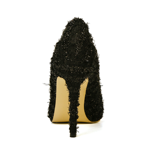 Euro Americano alla moda e sexy del locale notturno con <span class=keywords><strong>tacchi</strong></span> sottili sharp dita dei piedi e lucido di cristallo <span class=keywords><strong>tacchi</strong></span> buckleshigh - Product Image 5