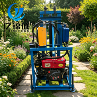 Petite machine de forage industrielle et domestique pour puits d'eau, destinée aux systèmes de climatisation géothermique et à l'approvisionnement en eau