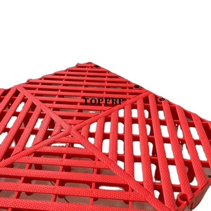Tapis de sol étanche à l'humidité de haute qualité de 5cm avec grille de lavage de voiture en plastique imbriquée - Product Image 4