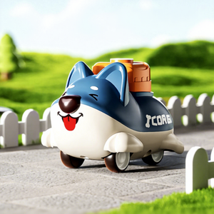 Modèle de chien <span class=keywords><strong>Corgi</strong></span> en métal moulé sous pression, jouet à presser, jouet à l'échelle, cadeau pour enfants, jouets promotionnels - Product Image 6