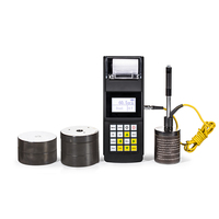 Digital LCD Portable Metal Hardness Tester with HRA Scale 20-70HRC Range 0.5% Accuracy PC Connection