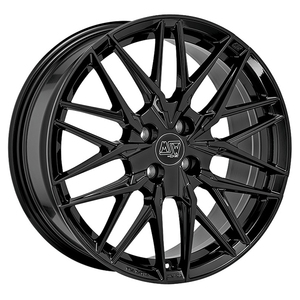 CERCHI IN LEGA 50-4 7x17 4x108 ET 32 NOIR BRILLANT - Product Image 1