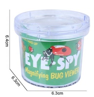 Cage à insectes grossissante, mini loupe, conteneur, destructeur d'insectes, outils de drôle et de sonde naturelle