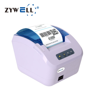 3inch màu đen và trắng mã vạch QR mã nhãn Máy in nhiệt nhỏ Sticker CuộN máy in - Product Image 1