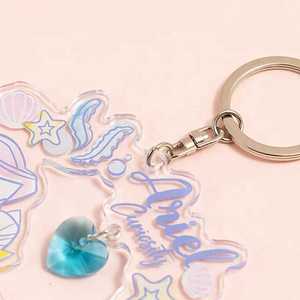 พวงกุญแจอะคริลิคสำหรับกุญแจบ้าน พวงกุญแจหนังลายการ์ตูน - Product Image 2