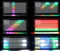 Luz de Escenario LED de 1000w, 132+30 Segmentos, Números y Letras, Flash Wash DMX 512, Colorida, Atómica, para DJ, Discoteca, Luces Estroboscópicas, KTV