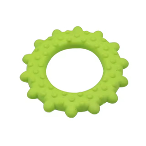 Jouets à mâcher pour chiens en caoutchouc TPR, design tendance, résistants aux morsures, en forme de cercle, interactifs, pour nettoyer les dents, entraînement pour animaux de compagnie, vente en gros - Product Image 3