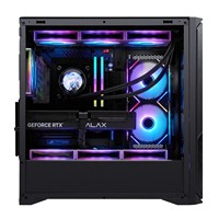 Boîtier PC AOJIE 220A02 en gros OEM, châssis de tour moyen pour ordinateur de bureau, avec flux d'air en maille, compatible ATX, MATX, ITX