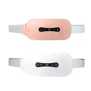 Electric Heating Belt Vibrating Warm Palace Belt Electric Heated Waist Belt Warm Therapy Pain Relief Heat Uterus USB Portable Warm Palace Belt