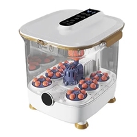 Meiyang Vente en gros en usine Masseur de spa pour les pieds Machine de bain de pieds portable Télécommande sans fil Chauffage automatique Bol de pédicure