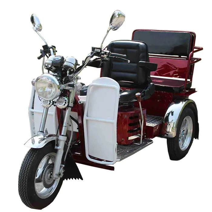 Tricycle à moteur de passager chinois, refroidisseur à Air ouvert, moto trike