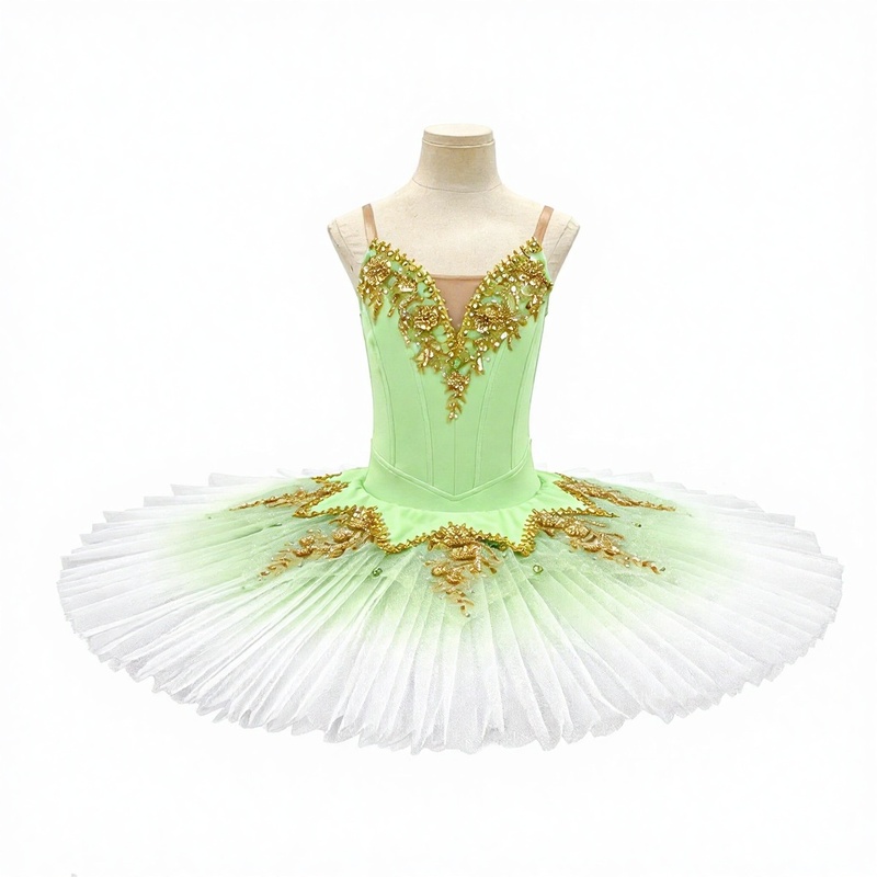 R0157 Pink Gradient Long Sleeves Swan
