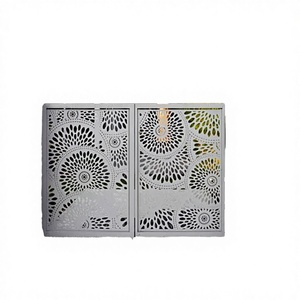 Porte d'entrée principale de villa en aluminium et acier inoxydable pliable, écologique, avec design électrique de haute qualité - Product Image 2