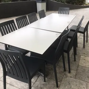 HPL Compact Laminate Furniture Outdoor, Outdoor Table sets