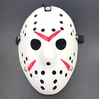 Masques d'Horreur Halloween Jason, Masque de Hockey Cosplay Tueur Effrayant pour Fête, Masque de Bal Masqué V pour Vendetta