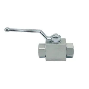 KHB -11/4 NPT Van Bi Áp Suất Cao Thủy Lực Công Nghiệp Bằng Thép Không Gỉ Hai Chiều 11/4 "In