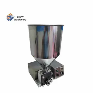 Electric cake pastry filling batter fill cakes paste injected and cake filled machine