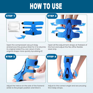 2024 amélioré réglable fasciite plantaire soulagement de la douleur au pied par fasciite plantaire tendinite d'achille goutte de pied - Product Image 5