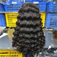 Nueva Llegada Peluca Rizada con Volumen, Cabello Humano Virgen Vietnamita con Cutícula Alineada, Pelucas Sin Pegamento 5x5, Doble Trama, Estilo Egg Roll, Ombre Marrón