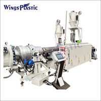 Nuevo tipo de máquina de tubos de plástico HDPE Máquina de fabricación de plástico PE