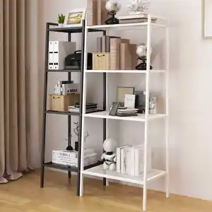 5 Storey Corner Shelf Plant Support Iron Book Shelf Portable Book Shelf For Living Room