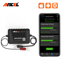 Testeur de batterie de voiture ANCEL BM300, analyseur de batterie de voiture 12V, Android IOS, Circuit électrique, système OBD2, Scanner, testeur de batterie