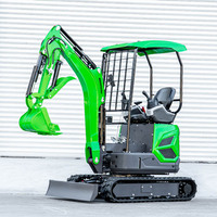 Mini-excavatrice de 1,8 tonne à prix d'usine en Chine, moteur EPA, excavatrice sur chenilles, petite machine d'excavation à vendre