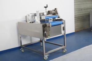 220V nuova macchina semi automatica per affettare il pane in acciaio inossidabile ad alta produttività per pasticcerie e alberghi - Product Image 5