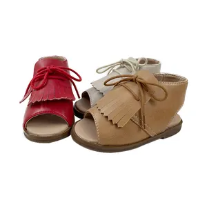 Sepatu sandal bayi laki-laki perempuan, Kasut putri lucu trendi 2 3 tahun musim panas