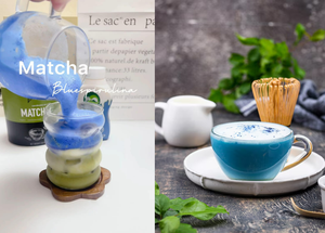 Poudre de <span class=keywords><strong>Matcha</strong></span> Bleue Biologique Personnalisée aux Fleurs de Papillon 50g/Boîte - Product Image 2