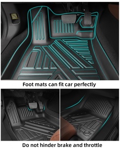 Alfombra de coche de 3 piezas al por mayor, alfombrillas personalizadas de TPE para coches, para el año en el que se vende, en el momento de la venta al por mayor - Product Image 6