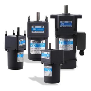 Zd 3 pha điện AC cảm ứng điều khiển tốc độ RPM thấp mô-men xoắn cao AC hộp số giảm tốc động cơ 10W đến 200W 90W đến 120W phạm vi - Product Image 4