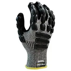 Guanto da arrampicata Juba 4550IM 6 XS K Rock, Nero Mélange - Product Image 3