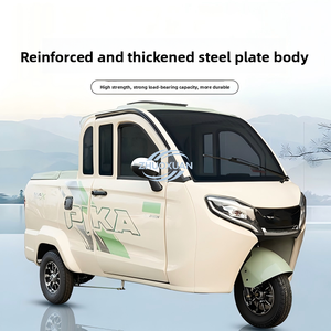 Two <b>Passenger</b> Electric Tricycle Rear Cargo Design, 200-300kg Freight Payload - Product Image 4
