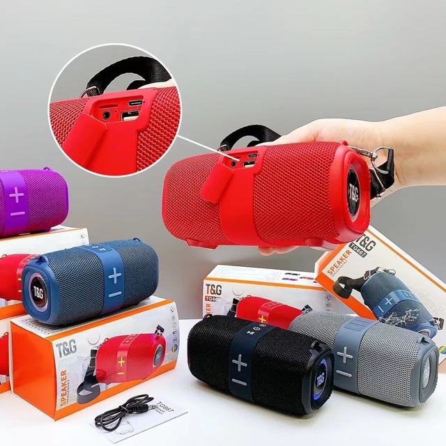 Hot Sale TG667 Exquisite Rgb Mini Wireless Blue Tooth Speaker Professional Portable Audio Box for Outdoor