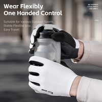 Gants de vélo d'été WEST BIKING à demi-doigts, respirants, antidérapants, absorbant les chocs, pour VTT et vélo de route
