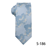 Cravate en soie florale personnalisée pour homme, cravate en polyester jacquard à fleurs, vente en gros, fournisseur OEM ODM pour mariage