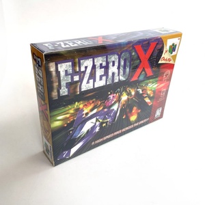 Boîte de remplacement pour cartouche de jeu F-Zero X Box en carton épais de qualité supérieure 64 bits avec plateau pour N64 - Product Image 3