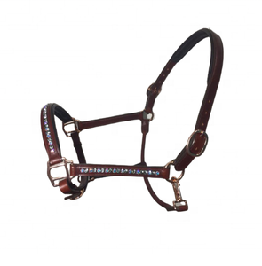 Cabestros Exclusivos de Cuero Duradero de Primera Calidad para Caballos Occidentales con Características Ajustables para Montar a Caballo - Product Image 1