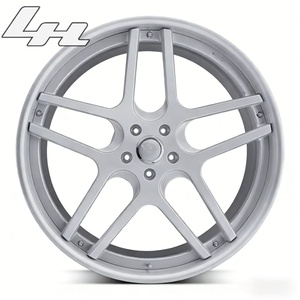 Nuevas Llantas de Aleación Forjadas LunHui Cóncavas Cromadas de 2/3 Piezas de 21-28 Pulgadas con Logotipo Personalizado y Ajuste Universal, Garantía de 5 Años - Product Image 2