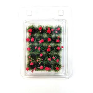 Modèles de fleurs et d'herbes miniatures DIY 20 mm pour diorama et architecture, fournitures artisanales en plastique faites à la main - Product Image 5