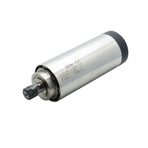 Moteur de broche circulaire 80MM 6A 24000RPM 1.5KW 220V refroidi par air ER16 400Hz - Product Image 1