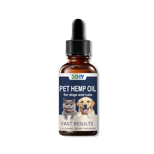 OEM/ODM 100% Hanföl-Extrakt Flüssige Tropfen für Hunde und Katzen Organische Tropfen Hanföl für Haustiere - Product Image 1