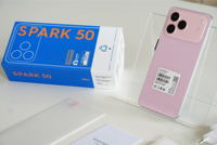 Smartphone 5G+ Spark 50 KN4 512GB tanpa kunci, ponsel Android 5G Techno Camon 40 Pro original dengan layar lengkung