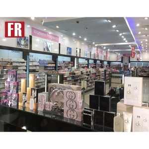 Fantaisie moderne <span class=keywords><strong>En</strong></span> Bois LED D'affichage Cosmétique De Center <span class=keywords><strong>Commercial</strong></span> Boutique Idées De Design - Product Image 3
